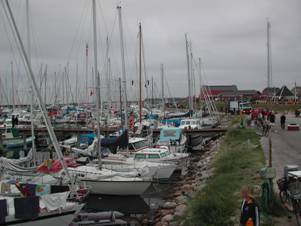 Havnen i Østerby på Læsø